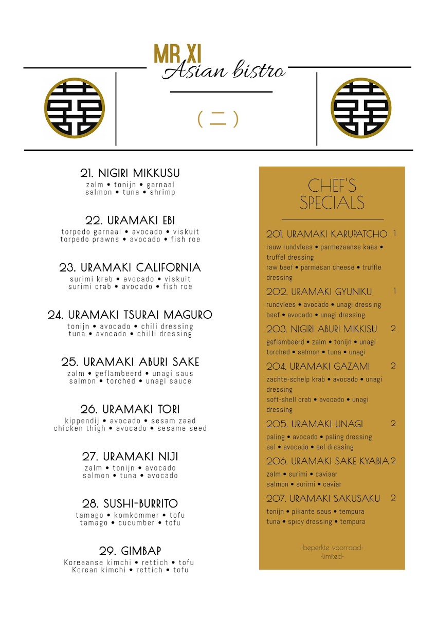 Menu Mr Xi Asian Bistro-3