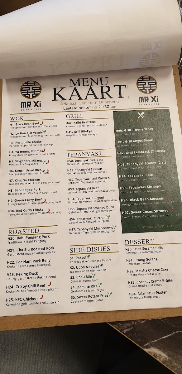 Menu Mr Xi Asian Bistro-8